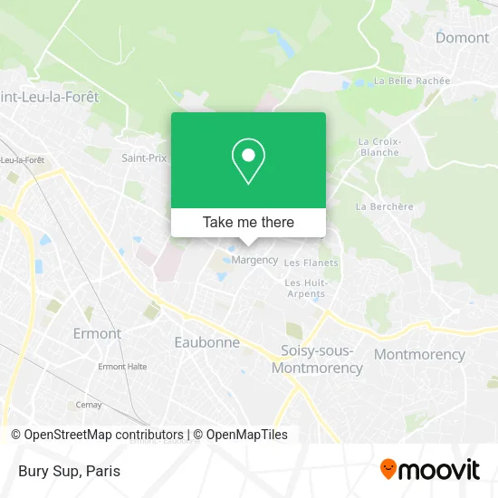 Bury Sup map