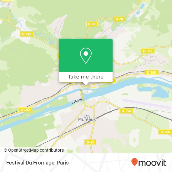 Festival Du Fromage map