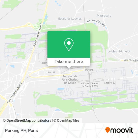 Parking PH map