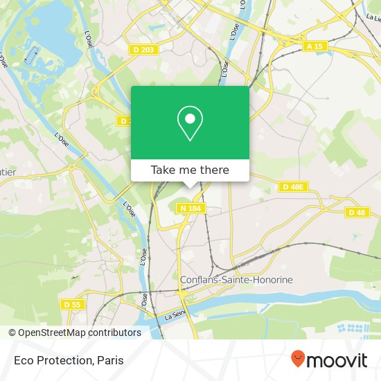 Eco Protection map