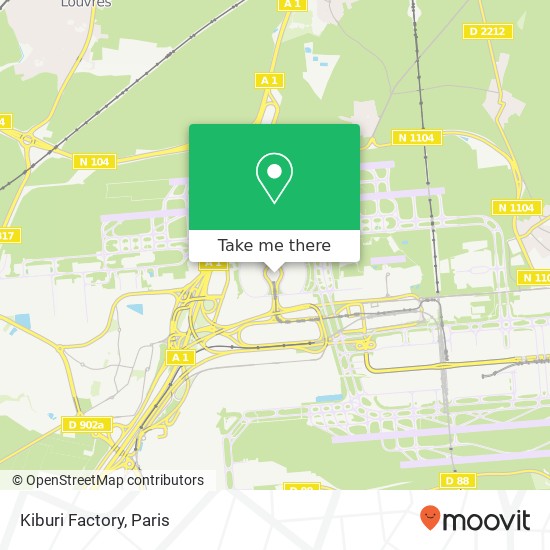 Kiburi Factory map