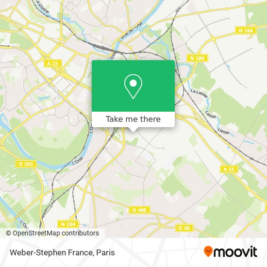Weber-Stephen France map
