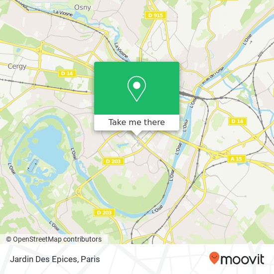 Mapa Jardin Des Epices