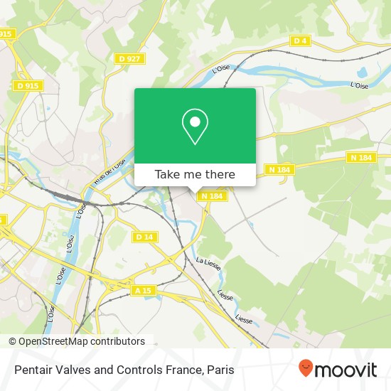 Pentair Valves and Controls France map