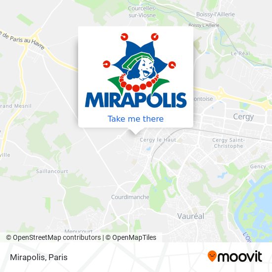 Mirapolis map