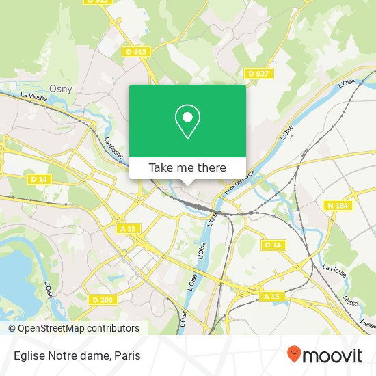 Eglise Notre dame map