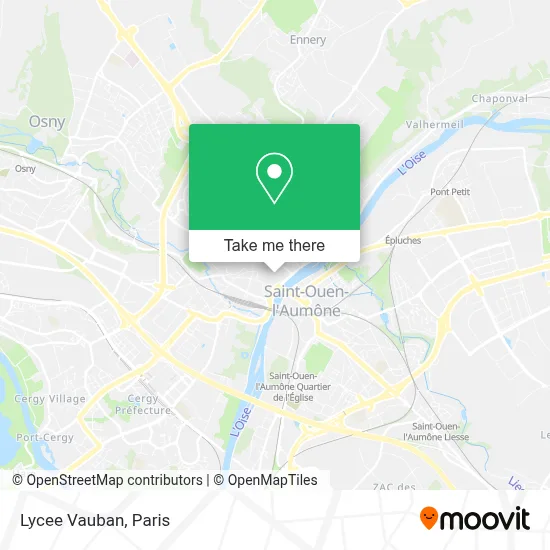 Lycee Vauban map