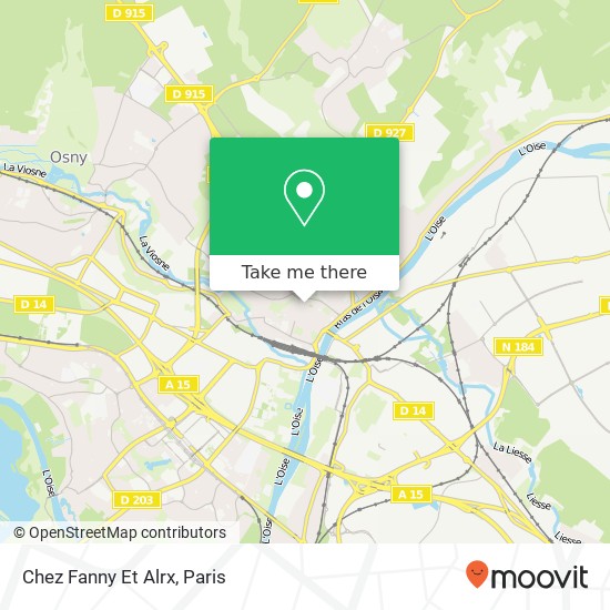 Chez Fanny Et Alrx map