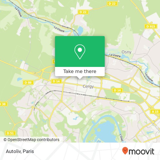 Autoliv map