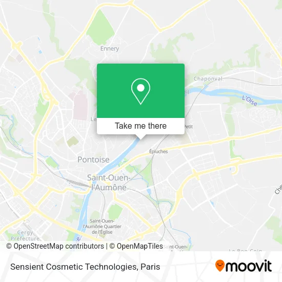 Sensient Cosmetic Technologies map