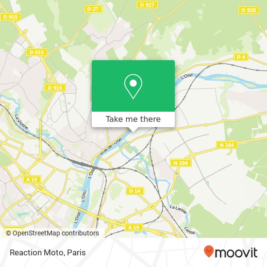 Reaction Moto map