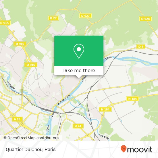 Mapa Quartier Du Chou