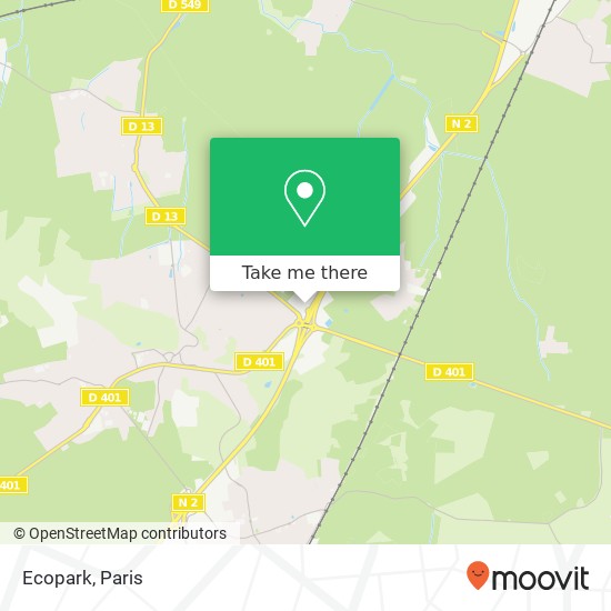 Mapa Ecopark