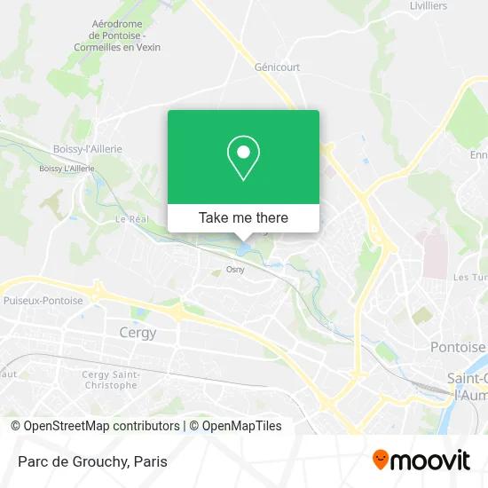 Parc de Grouchy map