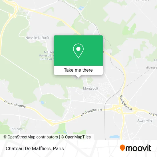 Château De Maffliers map