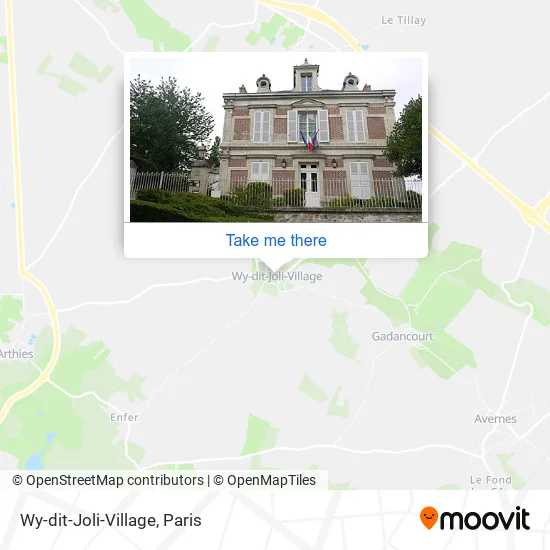 Wy-dit-Joli-Village map