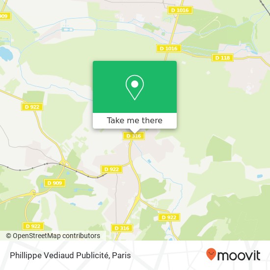 Phillippe Vediaud Publicité map