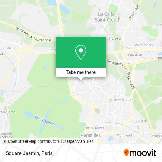 Square Jasmin map