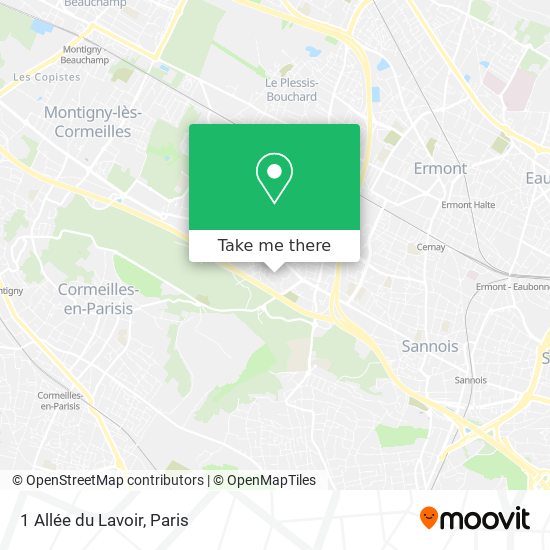 1 Allée du Lavoir map