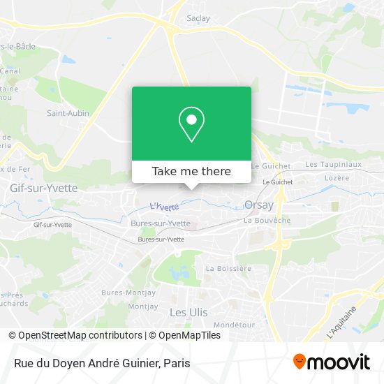 Rue du Doyen André Guinier map