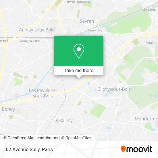 62 Avenue Sully map