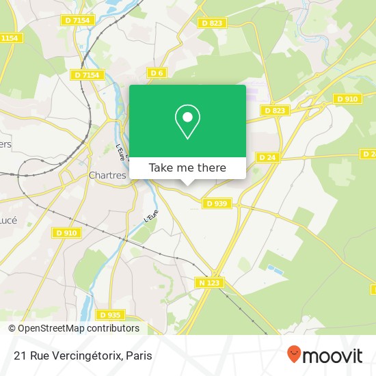 21 Rue Vercingétorix map