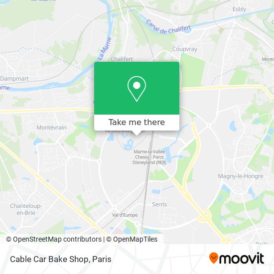 Cable Car Bake Shop map