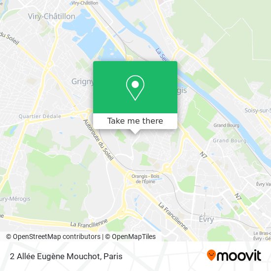 2 Allée Eugène Mouchot map