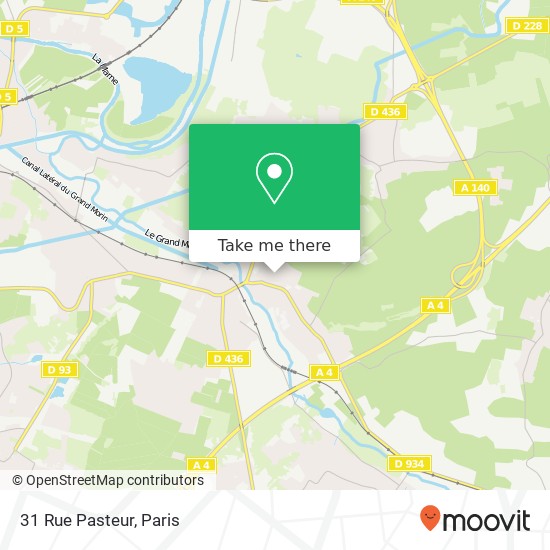 31 Rue Pasteur map