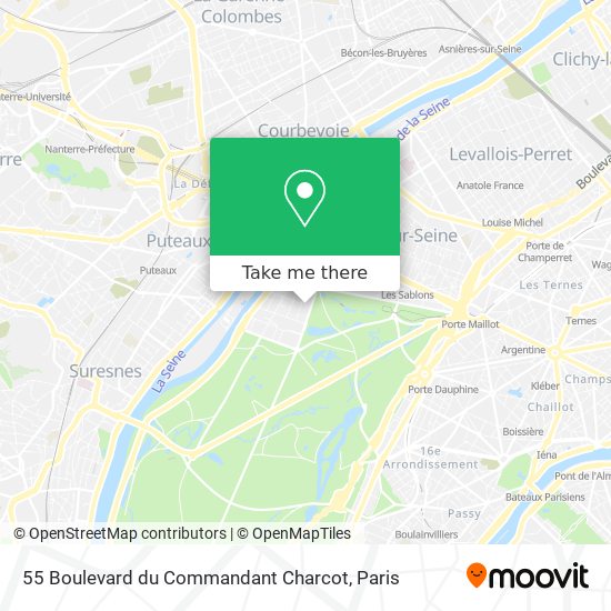 55 Boulevard du Commandant Charcot map