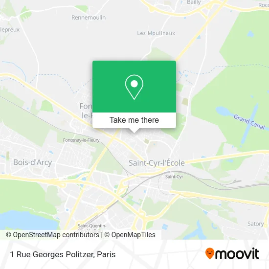 1 Rue Georges Politzer map