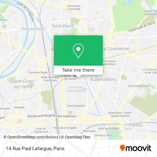 14 Rue Paul Lafargue map