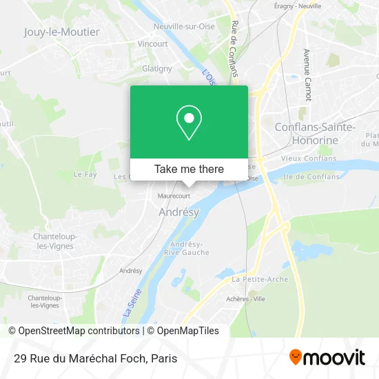 29 Rue du Maréchal Foch map