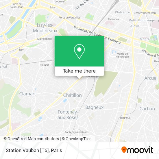 Station Vauban [T6] map