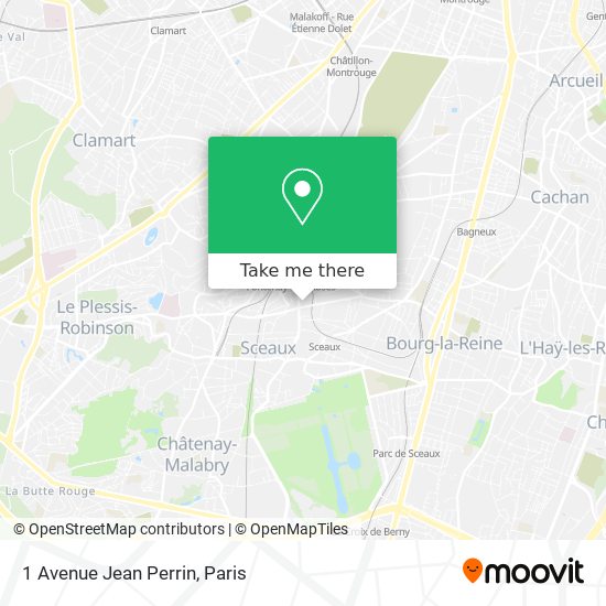 1 Avenue Jean Perrin map