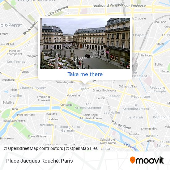 Place Jacques Rouché map