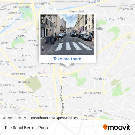 Rue Raoul Berton map
