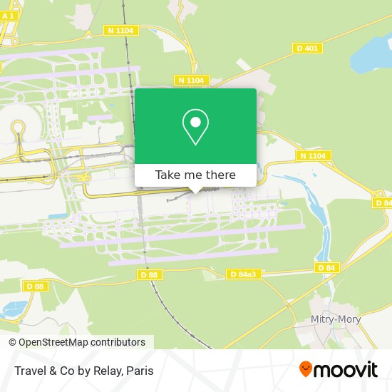 Travel & Co by Relay map