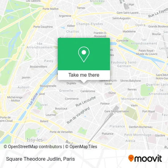 Square Theodore Judlin map