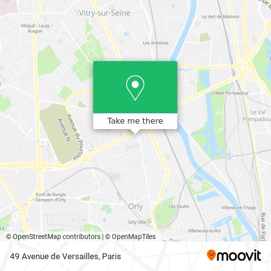 49 Avenue de Versailles map