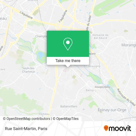 Rue Saint-Martin map