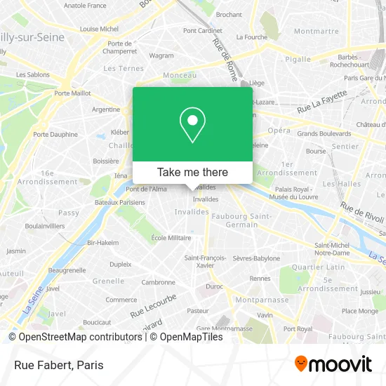 Rue Fabert map