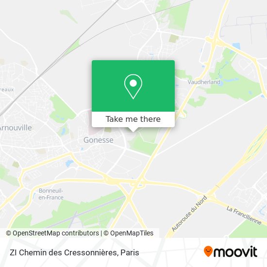 ZI Chemin des Cressonnières map