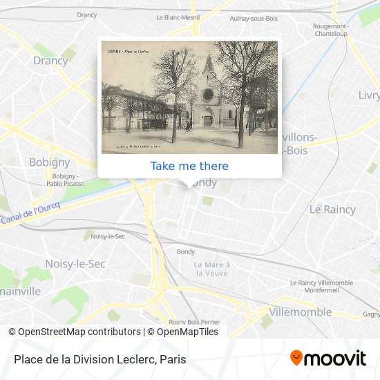 Place de la Division Leclerc map
