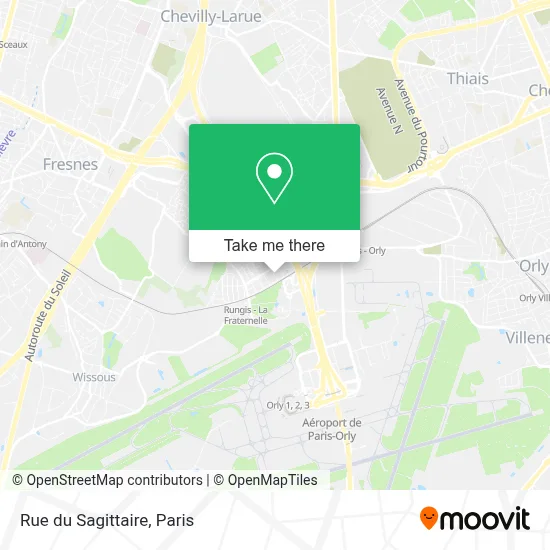 Rue du Sagittaire map