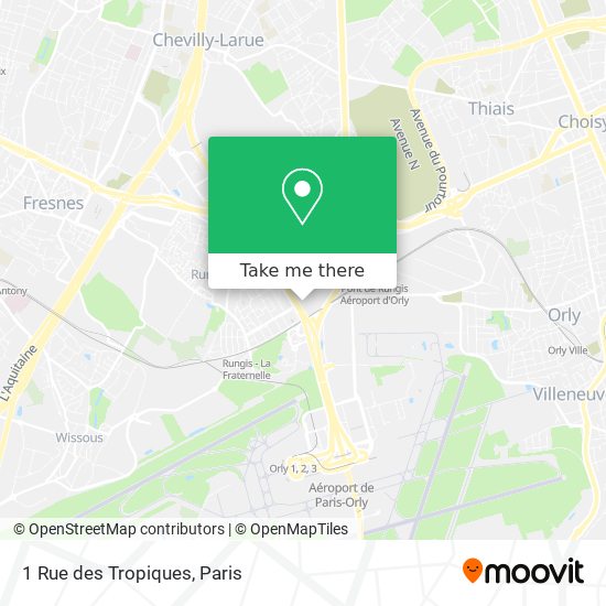 1 Rue des Tropiques map