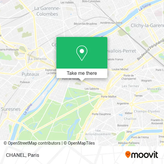 CHANEL map