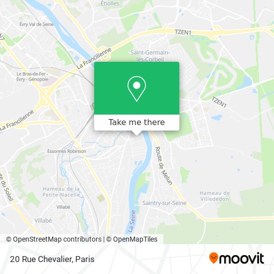 20 Rue Chevalier map