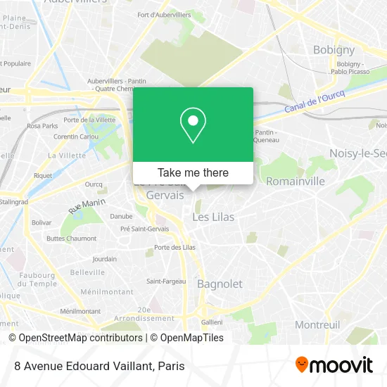 8 Avenue Edouard Vaillant map