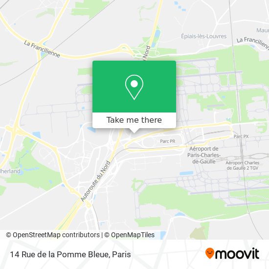 14 Rue de la Pomme Bleue map